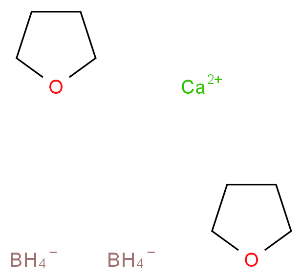 硼氢化钙双四氢呋喃络合物_分子结构_CAS_93573-64-9)