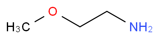 2-Methoxyethylamine 98%_分子结构_CAS_109-85-3)