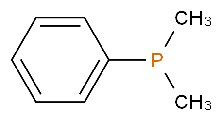 dimethyl(phenyl)phosphane_分子结构_CAS_672-66-2