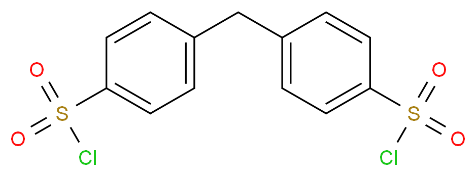 4,4'-METHYLENE-bis(BENZENESULFONYL CHLORIDE)_分子结构_CAS_3119-64-0)