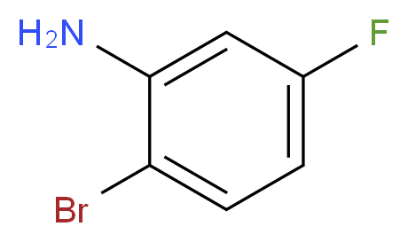 2-Bromo-5-fluoroaniline 98%_分子结构_CAS_1003-99-2)