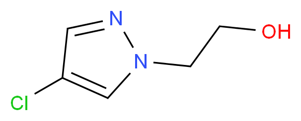 2-(4-chloro-1H-pyrazol-1-yl)ethanol_分子结构_CAS_1003992-83-3)