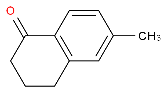 6-METHYL-&alpha;-TETRALONE_分子结构_CAS_51015-29-3)