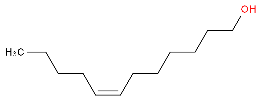 (7Z)-dodec-7-en-1-ol_分子结构_CAS_20056-92-2