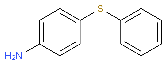 4-(Phenylsulfanyl)aniline_分子结构_CAS_1135-14-4)