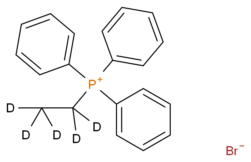 (Ethyl-d5)triphenylphosphonium Bromide_分子结构_CAS_875477-12-6)