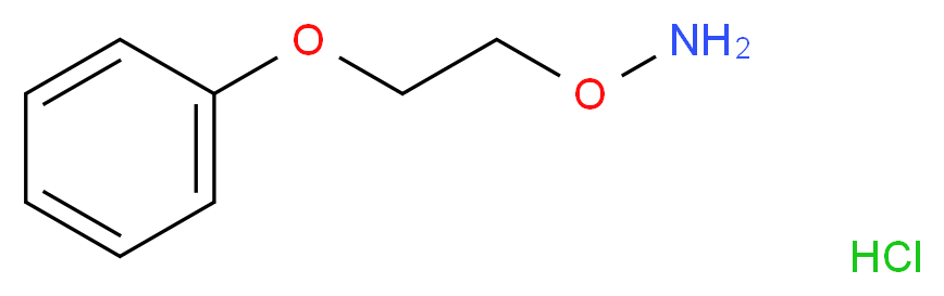 1-[2-(Aminooxy)ethoxy]benzene hydrochloride_分子结构_CAS_5397-72-8)