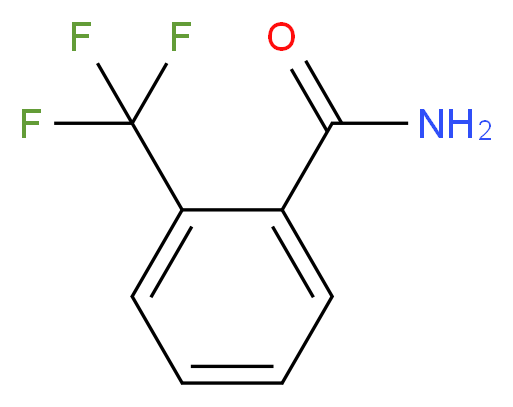 2-(Trifluoromethyl)benzamide_分子结构_CAS_360-64-5)