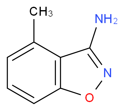 4-Methylbenzo[d]isoxazol-3-amine_分子结构_CAS_1126636-46-1)