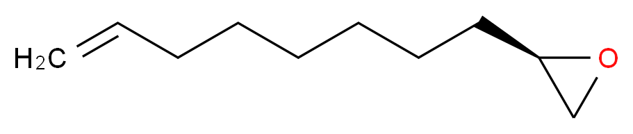 (2R)-2-(oct-7-en-1-yl)oxirane_分子结构_CAS_137310-67-9