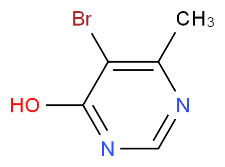 5-Bromo-6-methylpyrimidin-4-ol_分子结构_CAS_3438-52-6)