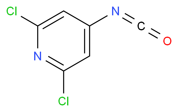 2,6-Dichloro-4-isocyanatopyridine_分子结构_CAS_159178-03-7)