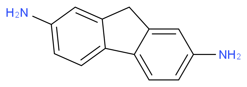 2,7-Diaminofluorene_分子结构_CAS_525-64-4)