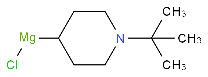 1-tert-butyl-4-(chloromagnesio)piperidine_分子结构_CAS_916218-35-4
