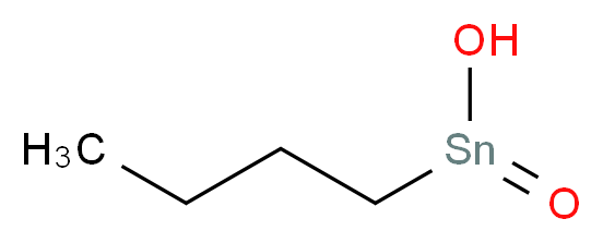 butyl(hydroxy)stannanone_分子结构_CAS_2273-43-0