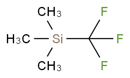 三氟甲基三甲基硅烷 溶液_分子结构_CAS_81290-20-2)