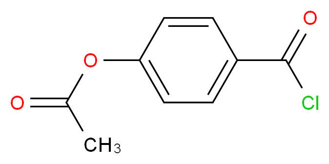 4-(Acetoxy)benzoyl chloride_分子结构_CAS_27914-73-4)