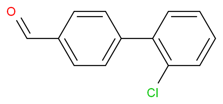 4-(2-chlorophenyl)benzaldehyde_分子结构_CAS_39802-78-3
