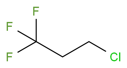 3-Chloro-1,1,1-trifluoropropane_分子结构_CAS_460-35-5)