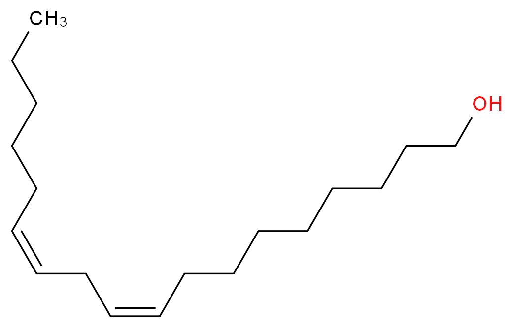 (9Z,12Z)-Octadeca-9,12-dien-1-ol_分子结构_CAS_506-43-4)