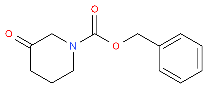 1-N-Cbz-3-piperidone_分子结构_CAS_61995-20-8)