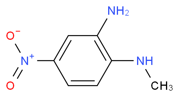 N~1~-Methyl-4-nitro-1,2-benzenediamine_分子结构_CAS_41939-61-1)