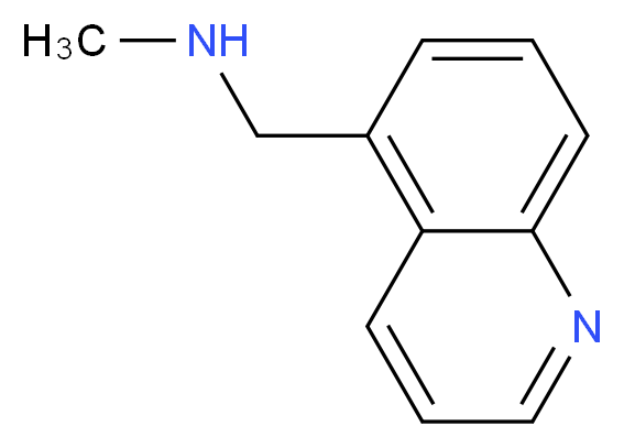 N-Methyl-1-quinolin-5-ylmethanamine_分子结构_CAS_120139-90-4)