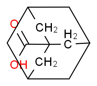 金刚烷-1-甲酸_分子结构_CAS_828-51-3)