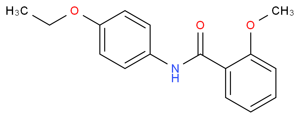 N-(4-Ethoxyphenyl)-2-methoxybenzamide_分子结构_CAS_306279-64-1)