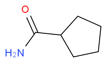 cyclopentanecarboxamide_分子结构_CAS_3217-94-5