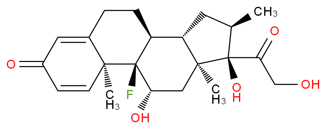 50-02-2 分子结构