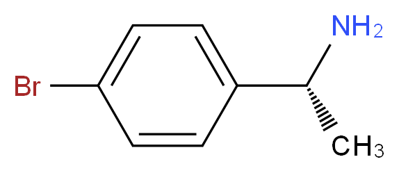 (R)-1-(4-Bromophenyl)ethylamine_分子结构_CAS_45791-36-4)