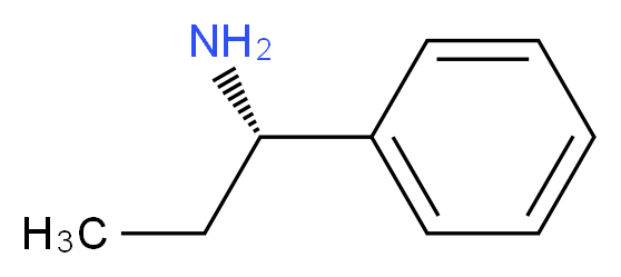 (S)-(-)-α-乙基苄胺_分子结构_CAS_3789-59-1)