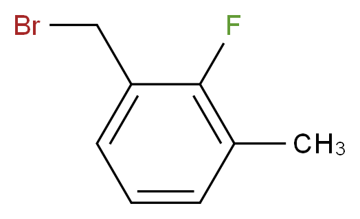 2-Fluoro-3-methylbenzyl bromide_分子结构_CAS_151412-12-3)