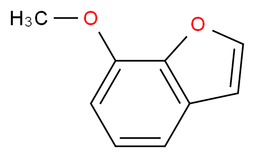 7-methoxy-1-benzofuran_分子结构_CAS_7168-85-6