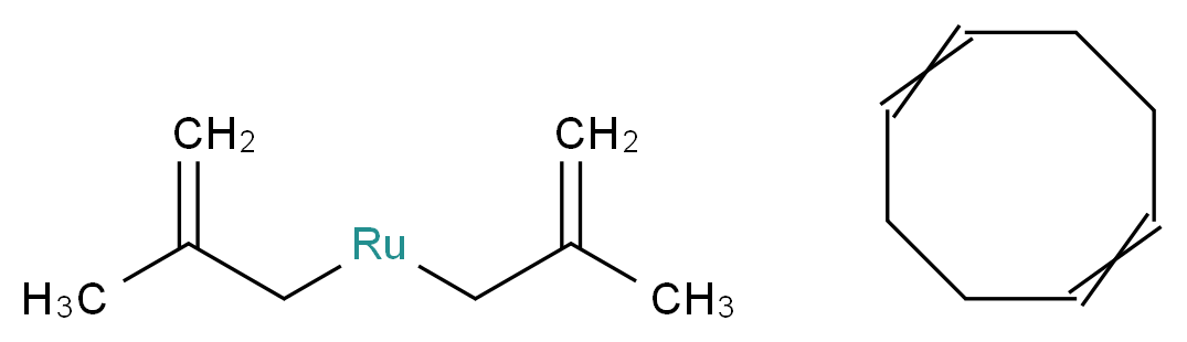 bis(2-methylprop-2-en-1-yl)ruthenium; cycloocta-1,5-diene_分子结构_CAS_12289-94-0