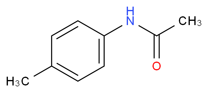 N-(4-Methylphenyl)acetamide_分子结构_CAS_103-89-9)