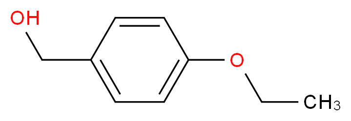 4-乙氧基苄醇_分子结构_CAS_6214-44-4)