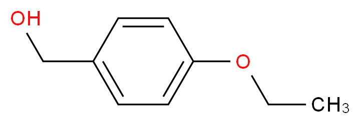 (4-ethoxyphenyl)methanol_分子结构_CAS_6214-44-4