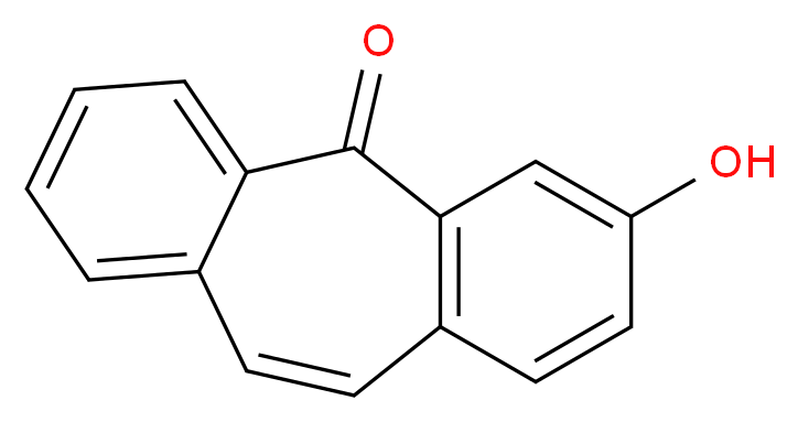 3-Hydroxy 5-Dibenzosuberenone_分子结构_CAS_30235-46-2)