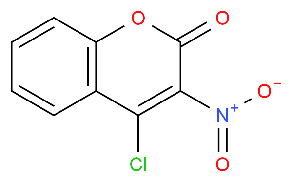 4-Chloro-3-nitrocoumarin_分子结构_CAS_)