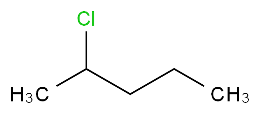 2-氯戊烷_分子结构_CAS_625-29-6)