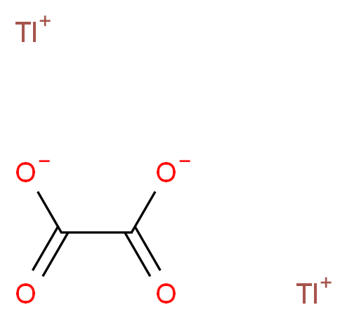 bis(λ<sup>1</sup>-thallanylium) oxalate_分子结构_CAS_30737-24-7