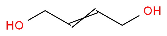 but-2-ene-1,4-diol_分子结构_CAS_110-64-5