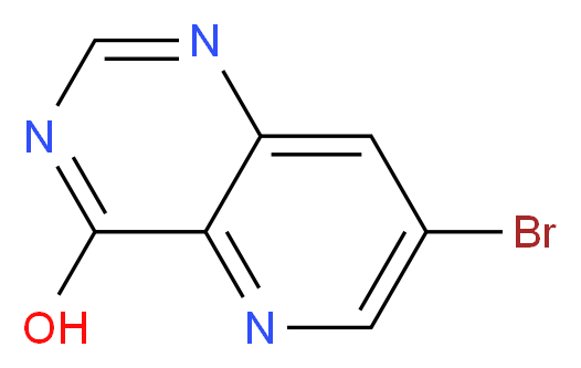 7-Bromopyrido[3,2-d]pyrimidin-4-ol_分子结构_CAS_573675-29-3)