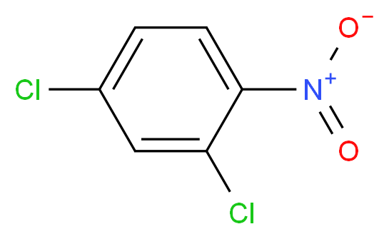 2,4-dichloro-1-nitrobenzene_分子结构_CAS_611-06-3