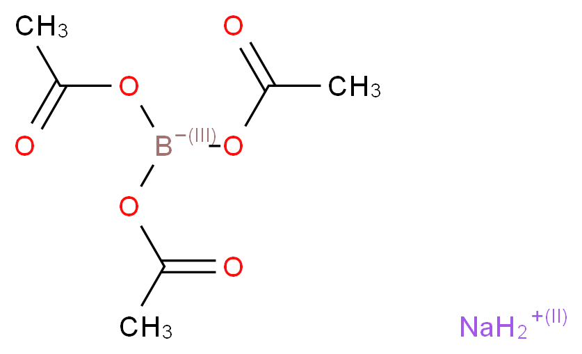 Sodium triacetoxy borohydride_分子结构_CAS_56553-60-7)