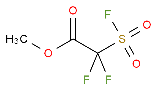 methyl 2,2-difluoro-2-(fluorosulfonyl)acetate_分子结构_CAS_)