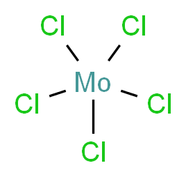 MOLYBDENUM PENTACHLORIDE_分子结构_CAS_10241-05-1)