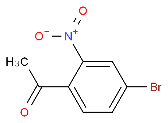 1-(4-bromo-2-nitrophenyl)ethan-1-one_分子结构_CAS_90004-94-7